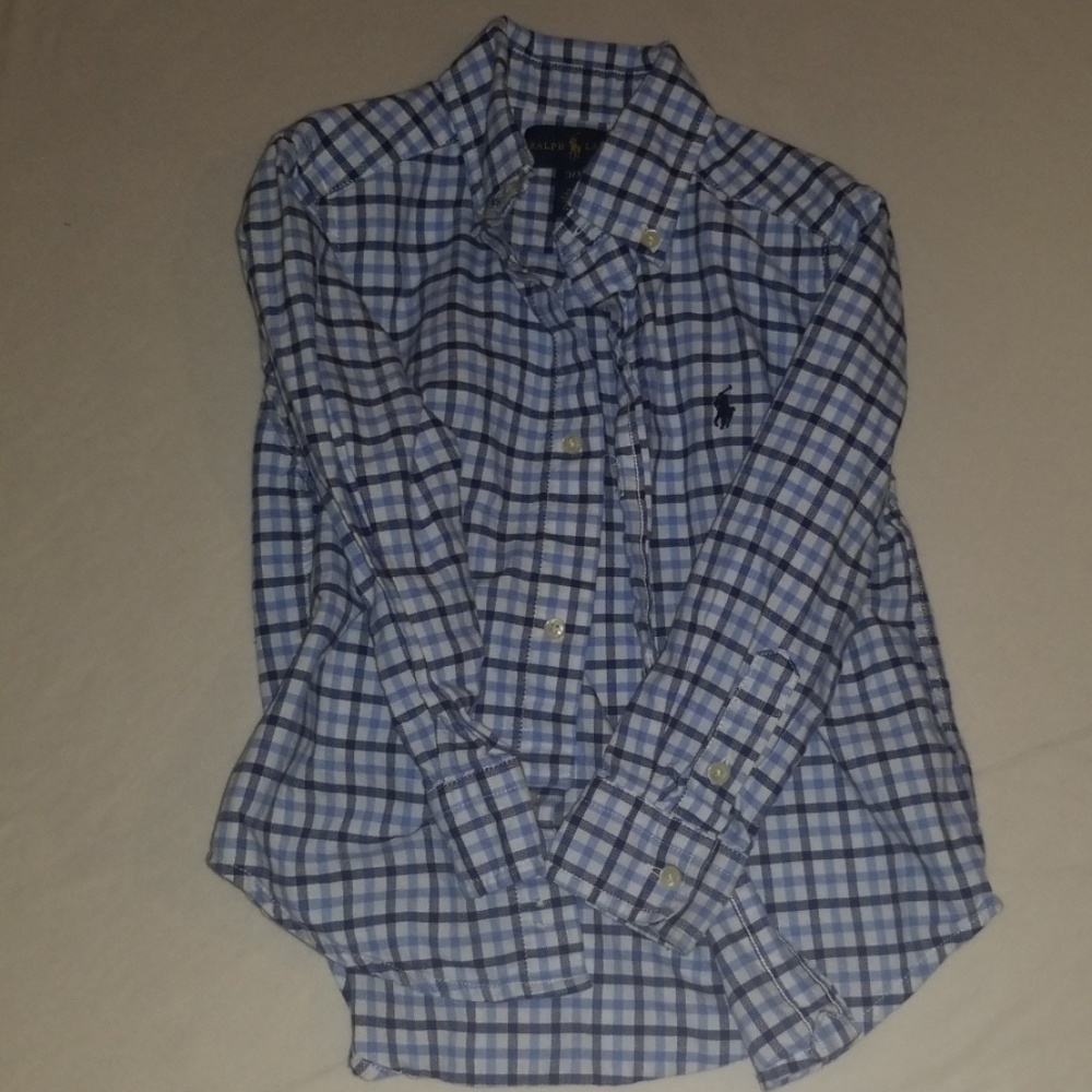 VGUC Ralph Lauren boys buttondown